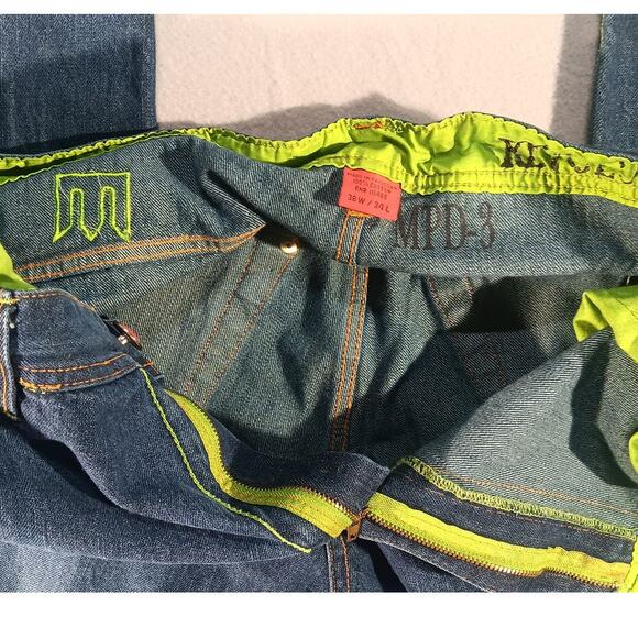 Revy Jeans Men’s 38x34 Baggy Denim Jeans Y2K Streetwear Vintage Retro-jnco - Picture 5 of 7